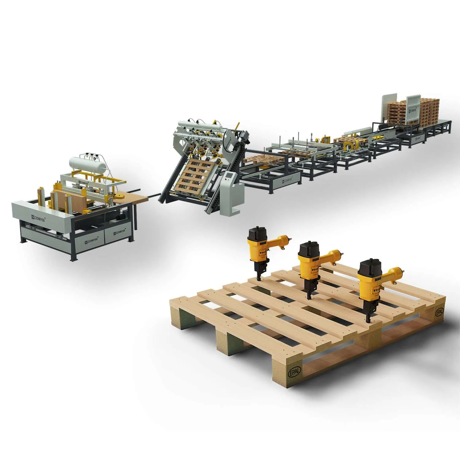 Pallet Nailing Machine